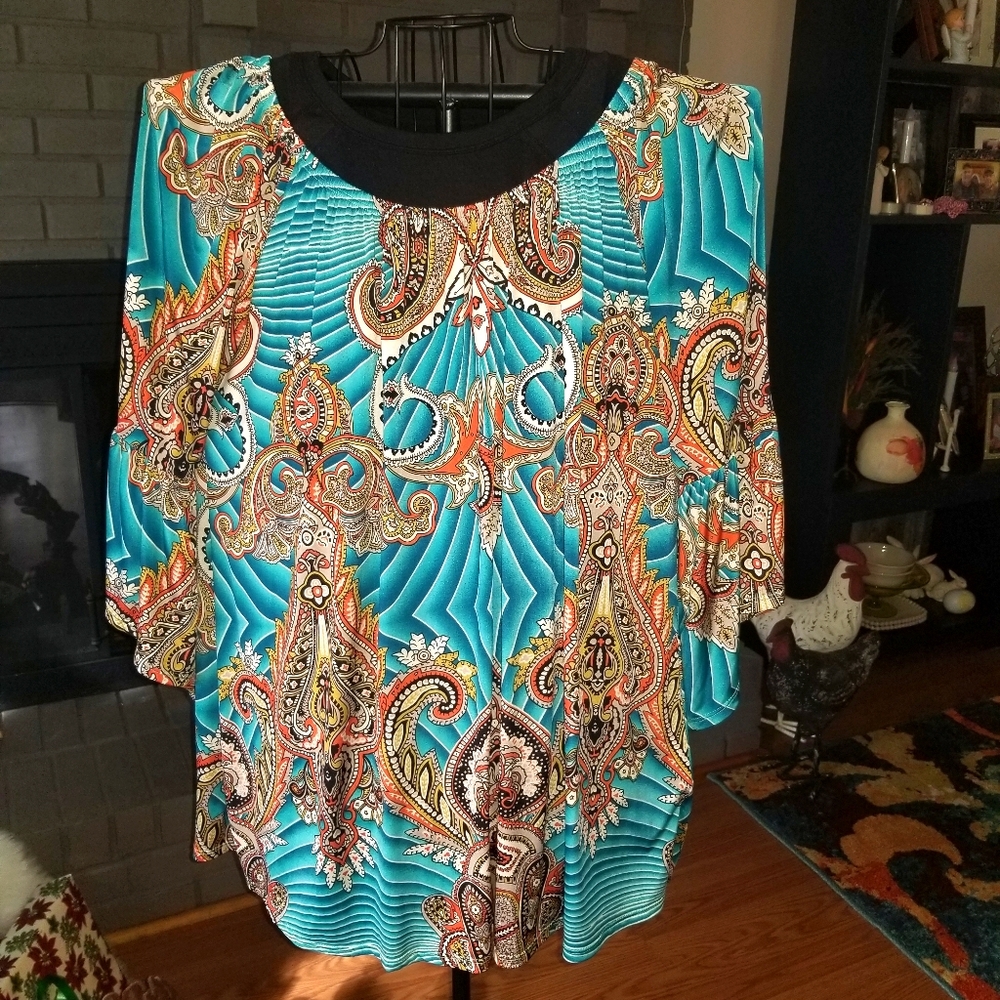 Ladies paisley tunic